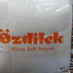 Özdilek 155x215 cm Tek Kişilik Beyaz Microsoft Yorgan