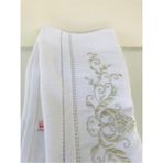 Özdilek 2 Adet Seda Nakışlı El-Yüz Havlusu Gümüş - 50 x 90 cm - Çok Renkli