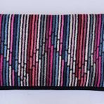 Özdilek 50x85 cm Colors Wave Lila Pamuklu El Yüz Havlusu