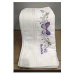 Özdilek Açelya Nakışlı 1 Adet 50x90 cm Beyaz El Havlusu