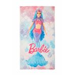 Özdilek Barbie Deniz Kızı Lisanslı Kadife Plaj Havlusu 70X130 Cm