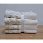 Özdilek Beyza Güpürlü Krem 4'lü El Havlusu (Paket Içerisinde 2 Farklı Model Bulunmaktadır) - 50*90 cm