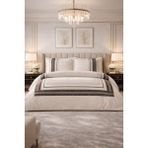 Özdilek Blend Çift Kişilik Lastikli Çarşaf Nevresim Takımı - Krem - 200 x 220 cm