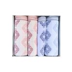 Özdilek BOUCHE GRI-PEMBE BEST SET HAMAM TAKIMI