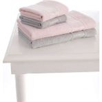 Özdilek Camellia Best Set Hamam Takımı Gri Pembe - Gri - Pembe - 70 x 150 cm