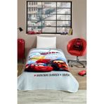 Özdilek Cars Mcqueen Road Disney Lisanslı Tek Kişilik Çocuk Battaniyesi 155X215 cm - Gri - 155 x 215 cm