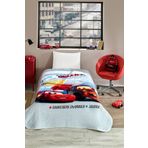 Özdilek Cars Mcqueen Road Disney Lisanslı Tek Kişilik Çocuk Battaniyesi 155x215 cm