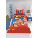 Özdilek Cars Neon Drift Tek Kişilik Disney Lisanslı Lastikli Çocuk Nevresim Takımı - Renkli - 160 x 220 cm