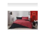 Özdilek Colormix Siyah Kırmızı Çift Kişilik Nevresim Takımı
