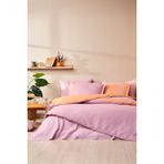 Özdilek Colour Stripe Tek Kişilik Nevresim Takımı - Pembe - 160 x 220 cm