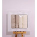 Özdilek Colourist Best Set Pamuklu (Hamam Takımı) Bej - Krem - 90 x 150 cm - Krem - Bej