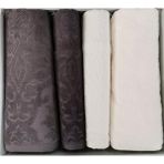 Özdilek Curve Best Set (Hamam Takımı) Krem-Antrasit - Renkli - 70 x 150 cm