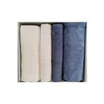 Özdilek Curve Best Set (Hamam Takımı) Krem-Indigo