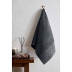 Özdilek Diagonal Waffle El ve Yüz Havlusu 50X90 cm Gri - 50 x 90 cm