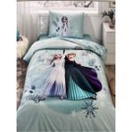 Özdilek Disney Frozen Leaves Tek Kişilik Lisanslı Nevresim Takımı - Renkli - 160 x 220 cm