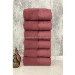 Özdilek Ditsy El-Yüz Havlusu 6 Adet-Mürdüm