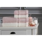 Özdilek Dori Havlu Seti Best Set Hamam Takımı Pudra-Krem - Çok Renkli - 70 x 150 cm