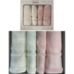 Özdilek Dory Best Set Krem Pudra Banyo Havlu Takımı