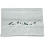 Özdilek El Yüz Havlusu Floret Nakışlı 50 x 90 cm ZSNH14 - Beyaz