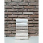 Özdilek Elissa 6'lı Havlu Krem Taş Beyaz - 50 x 80 cm