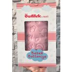 Özdilek Embos 100x120 Pembe Bebek Battaniyesi