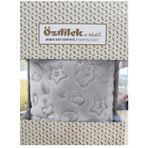 Özdilek Embos Peluş Bebek Battaniyesi 100 X 120 Açık Gri 9561