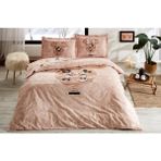 Özdilek Fitted Lastikli Çift Kişilik Nevresim Takımı Pudra Mickey Effect 3653 - Pembe - 200 x 220 cm