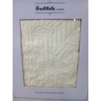 Özdilek Flair Çift Kişilik Kadife Yatak Örtüsü 230X 250 cm Kemik - Kemik Rengi - 230 x 250 cm