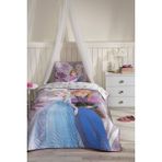 Özdilek Frozen Discover Tek Kişilik Disney Lisanslı Çocuk Yatak Örtüsü 160X230 - 160 x 230 cm - Lila
