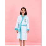 Özdilek Frozen Snowflake Mavi Lisanslı Kapüşonlu 11/12 Yaş Çocuk Bornozu