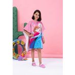 Özdilek Frozen Spring Disney Lisanslı 4/9 Yaş Kadife Çocuk Panço