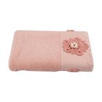 Özdilek Gloria Nakışlı Bambu Havlu 50x90 43670 pembe