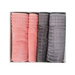 Özdilek Graph Best Set Antrasit-Rose Hamam Havlu Seti