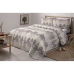 Özdilek Infinity Tek Kişilik Kışlık Flanel Nevresim Takımı - 100 x 120 cm - Kiremit