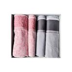 Özdilek Jalen Best Set (Hamam Takımı) Gri-Pembe - 50 x 90 cm - Gri - Pembe