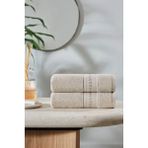 Özdilek Jardin Nakışlı El ve Yüz Havlusu 50X90 cm - Bej - Ekru - BEJ/EKRU