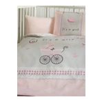 Özdilek Jouets Ranforce Pembe Bebe Nevresim Takımı