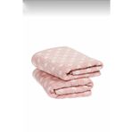 Özdilek Kadife 2 Adet 50x90 CM Pembe El Yüz Havlusu