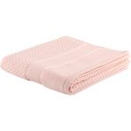 Özdilek Kadife Havlu 50x90 cm %100 Pamuk Pembe Renkli Yumuşak ve Dayanıklı El Havlusu - 50 x 90 cm