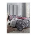 Özdilek King Size Ditsy Mor Battal Boy Nevresim Takımı