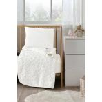 Özdilek Krem Embos Peluş Bebek Battaniye 100X120