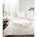 Özdilek Lavender Lila Çift Kişilik Nevresim Takımı 200 x 220 cm Çiçek Desenli Pamuk Kumaş