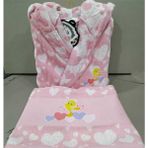 Özdilek Lisanslı Çocuk Bornoz Tweety Heart Pembe Free Set 7-8 Yaş - 7 - 8 Yaş