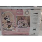 Özdilek Lisanslı Disney Çocuk Yatak Örtüsü Takımı Tek Kişilik Minnie Garden Pembe - 160 x 230 cm