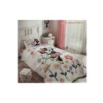 Özdilek Lisanslı Disney Minnie Mouse Flowers Tek Nevresim Takımı Beyaz