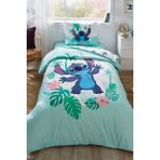 Özdilek Lisanslı Lastikli Çarşaflı Tek Kişilik Çocuk Nevresim Takımı-Stitch Summer Mint - 160 x 220 cm