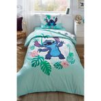 Özdilek Lisanslı Lastikli Çarşaflı Tek Kişilik Çocuk Nevresim Takımı-Stitch Summer Mint