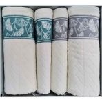 Özdilek Loseta Best Set (Hamam Takımı) Gri-Mint - 90 x 150 cm - Gri - Mint