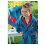 Özdilek Mavi Superman Bornoz Set