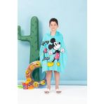 Özdilek Mickey Mouse Beach Disney Lisanslı 4/9 Yaş Kadife Çocuk Panço